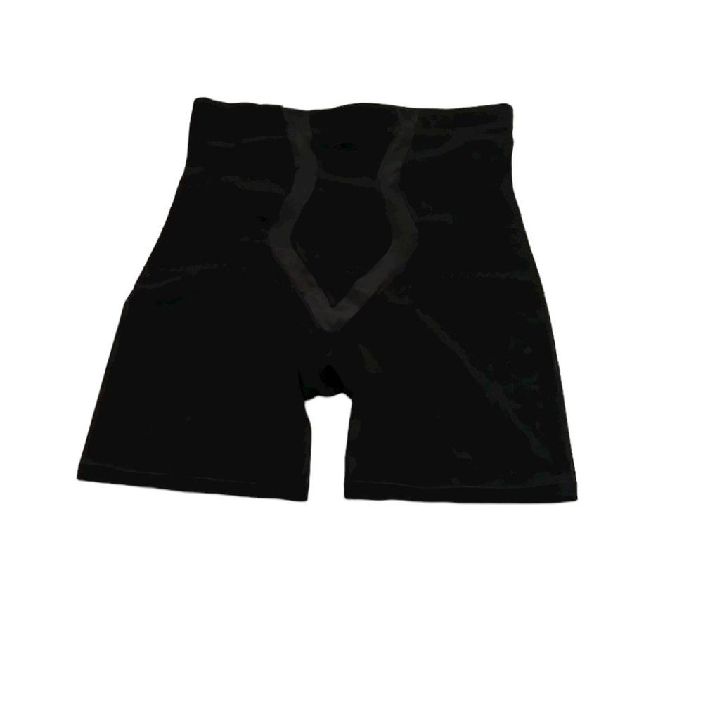 Women's black girdle short, Size S